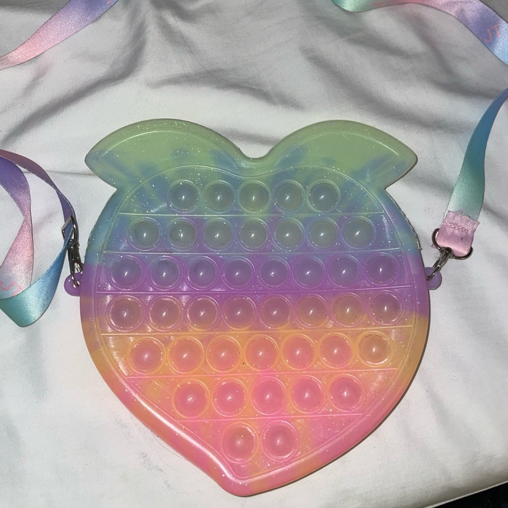 Rainbow Pop It Kids Bag